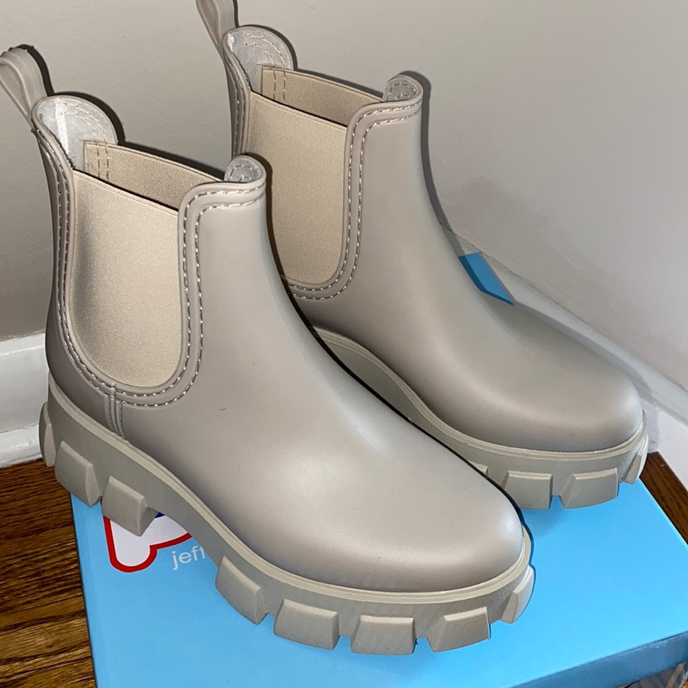 Jeffrey Campbell water resistant booties